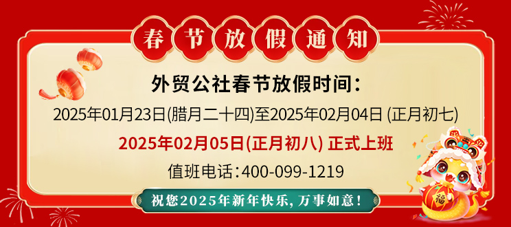 2025春节放假通知-中文